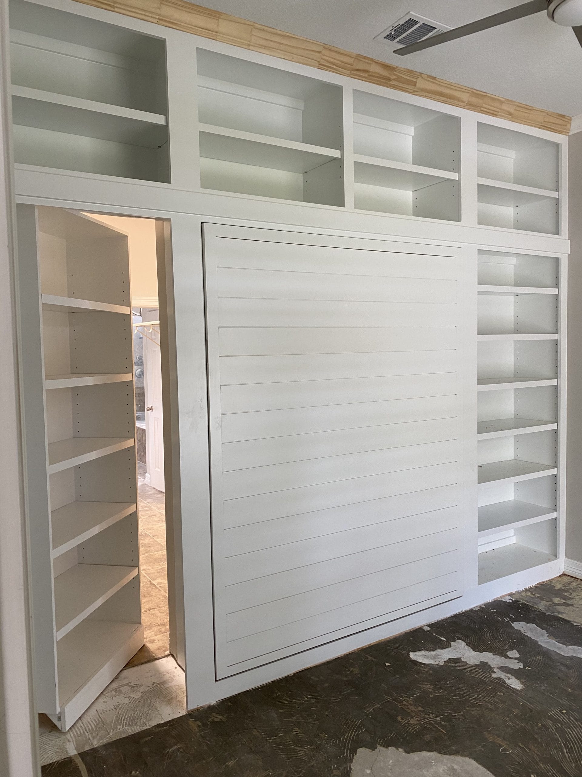 The Hidden Retreat concealed bookcase passage, full project view 6